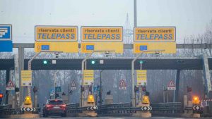 Telepass in autostrada